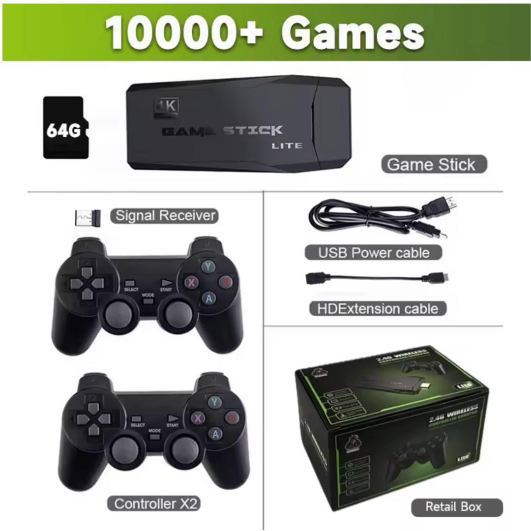 Consola retro con 10.000 juegos